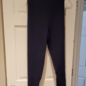 Women's Plus Size 49 / 33 Navy Blue Elastic Waist Pants. Dressy Look